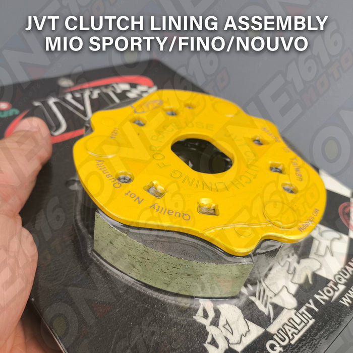 JVT Clutch Lining Assembly for Mio Sporty/Fino/Nouvo Heavy Duty Performance Parts Original