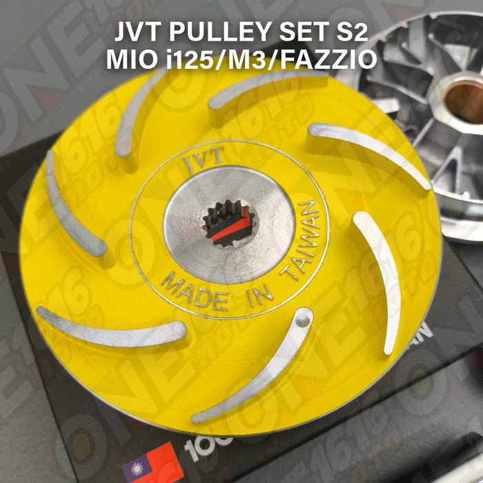 JVT Pulley Set S2 For Mio i125/M3/Fazzio Heavy Duty Performance Parts Original