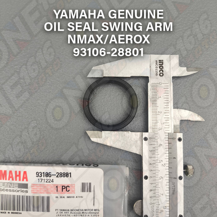 Yamaha Genuine Swing Arm Oil Seal 93106-28801 for Nmax Aerox All Version