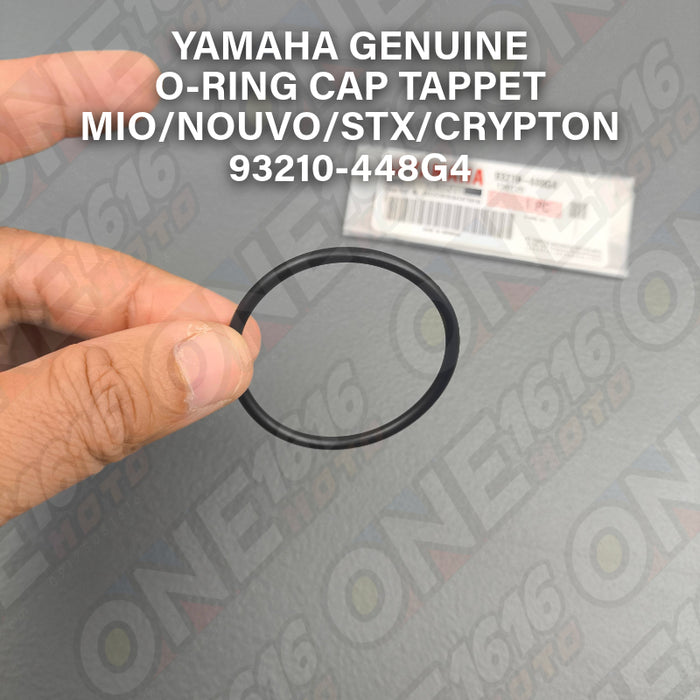 Yamaha Genuine O-Ring Cap Tappet 93210-448G4 for Mio/Nouvo/STX/Crypton