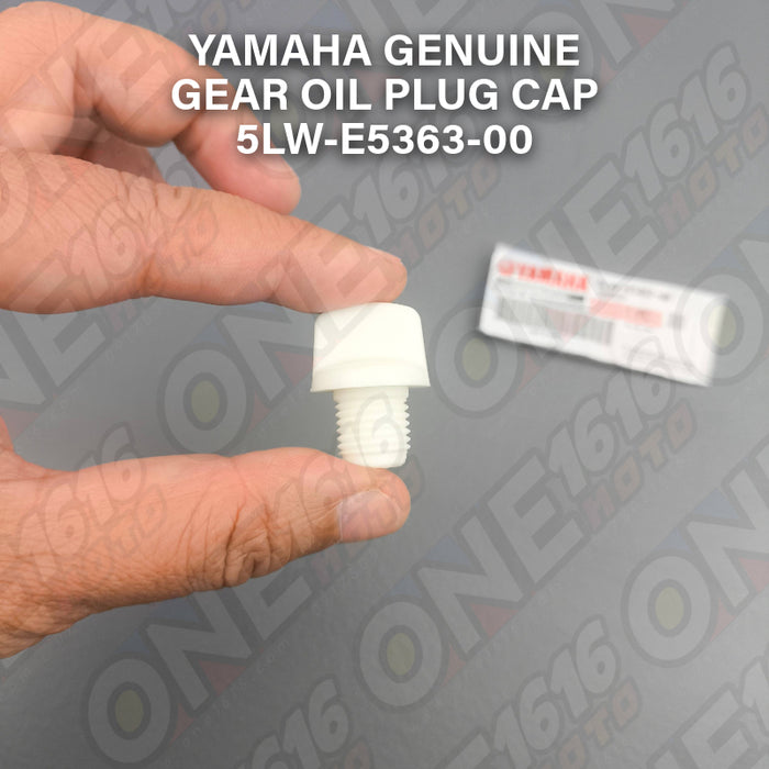 Yamaha Genuine Gear Oil Plug Cap 5LW-E5363-00 for Nmax/Aerox/Mio i125/Fazzio/Gear/Gravis