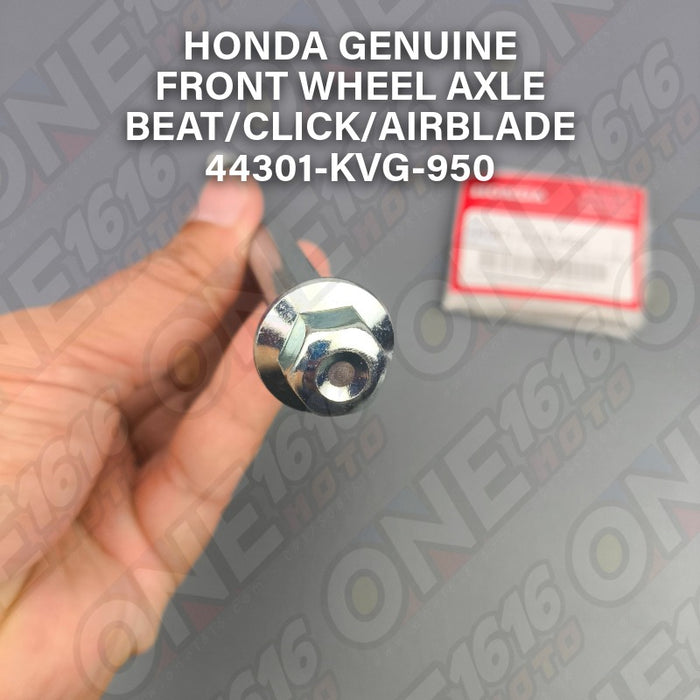 Honda Genuine Front Wheel Axle 44301-KVG-950 for BeatFi/Click/Airblade All Versions