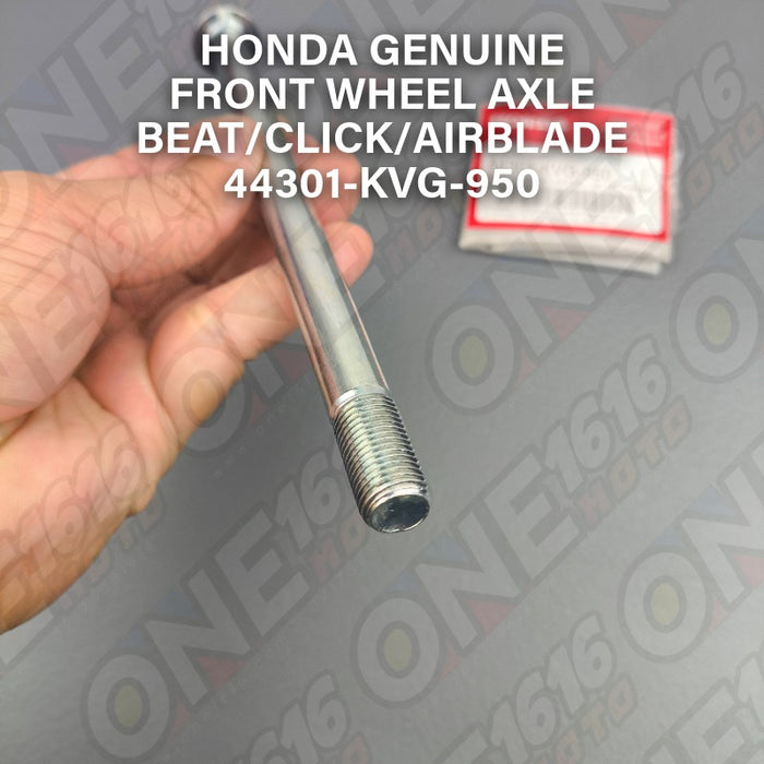 Honda Genuine Front Wheel Axle 44301-KVG-950 for BeatFi/Click/Airblade All Versions