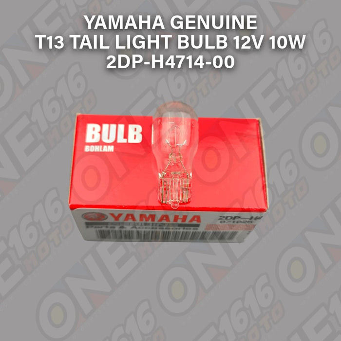 Yamaha Genuine T13 Tail Light Bulb 12V 10W 2DP-H4714-00 for NMAX V1