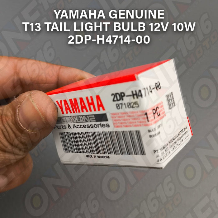 Yamaha Genuine T13 Tail Light Bulb 12V 10W 2DP-H4714-00 for NMAX V1
