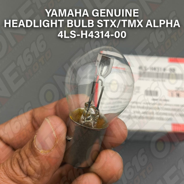 Yamaha Genuine Headlight Bulb 4LS-H4314-00 for STX/TMX 125 Alpha