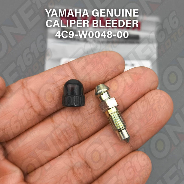 Yamaha Genuine Caliper Bleeder with Cap 4C9-W0048-00  for Yamaha Universal