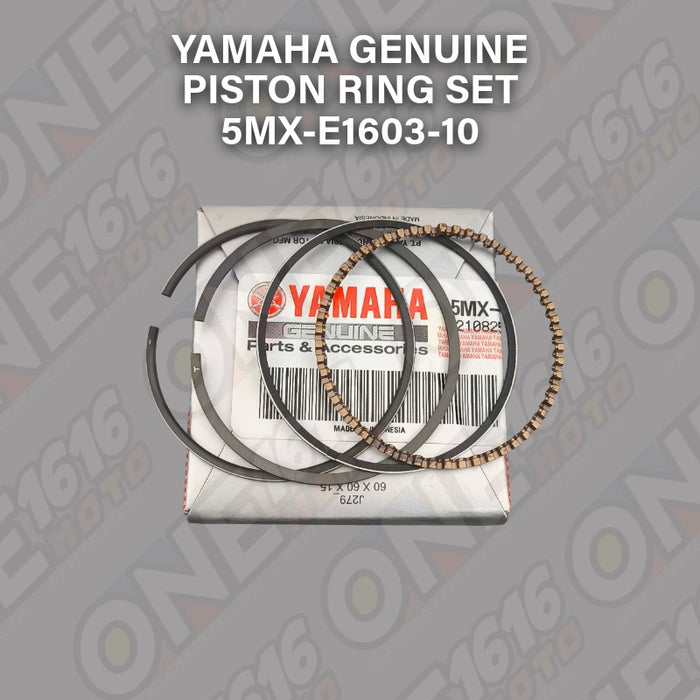 Yamaha Genuine Piston Ring Set Std 5MX-E1603-10 for Mio Sporty/Soul/Fino/Nouvo