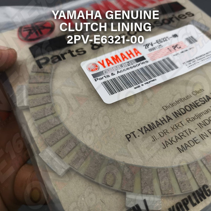 Yamaha Genuine Clutch Lining Friction Plate 2PV-E6321-00 for Sniper King 150