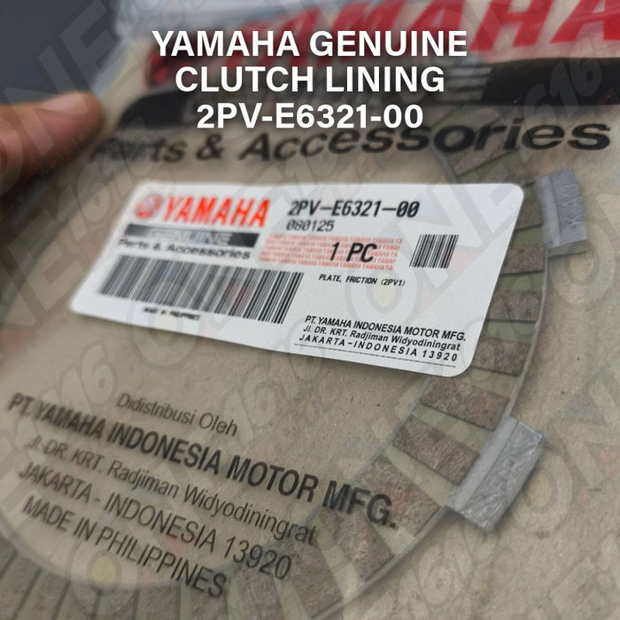 Yamaha Genuine Clutch Lining Friction Plate 2PV-E6321-00 for Sniper King 150
