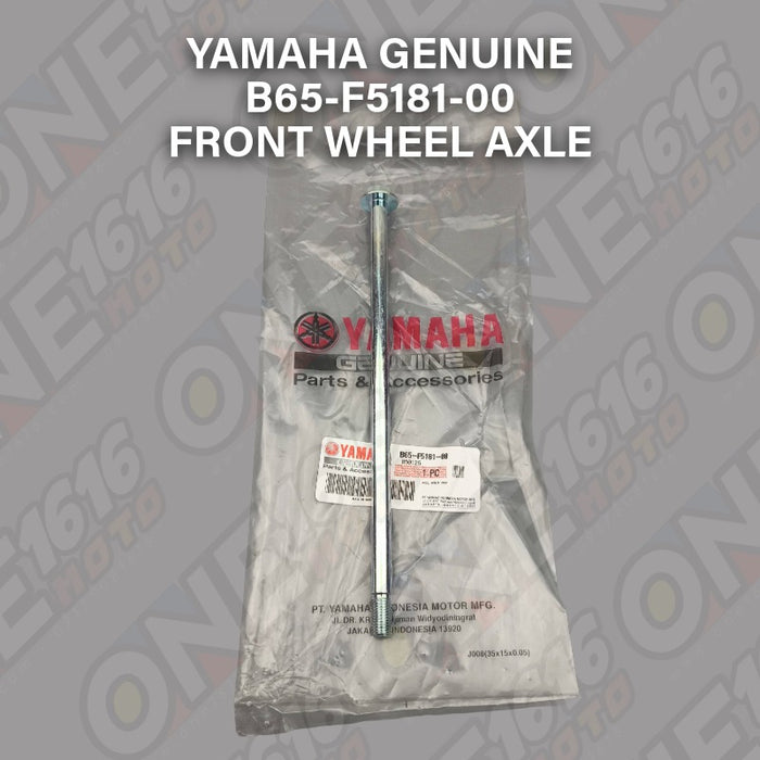 Yamaha Genuine Front Wheel Axle B65-F5181-00 for Aerox All Versions