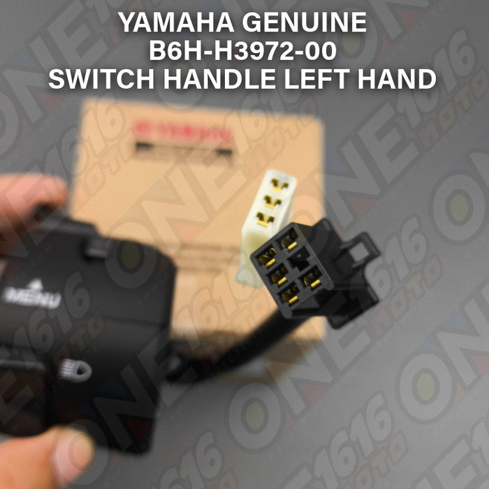 Yamaha Genuine Switch Handle Left Hand B6H-H3972-00 For Nmax/Aerox V2