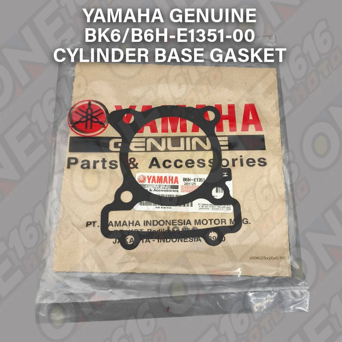 Yamaha Genuine Cylinder Base Gasket BK6/B6H-E1351-00 for Nmax/Aerox All Versions
