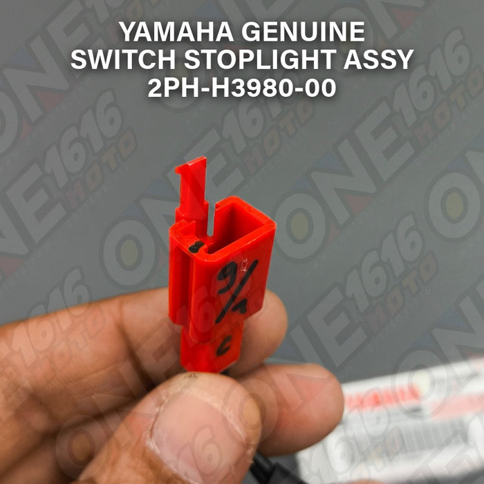 Yamaha Genuine Switch Stoplight Assembly 2PH-H3980-00 for Mio/Nmax/Aerox/Soul/Mx125