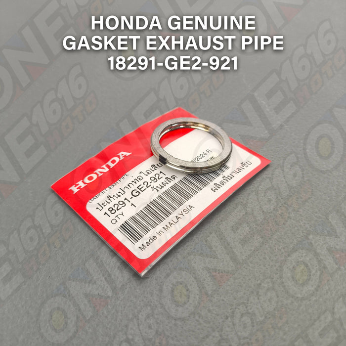 Honda Genuine Exhaust Pipe Gasket 18291-GE2-921 for Click 125/150/Airb ...