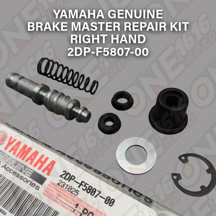 Yamaha Genuine Brake Master Repair Kit Right Hand 2DP-F5807-00 for Nmax All Versions