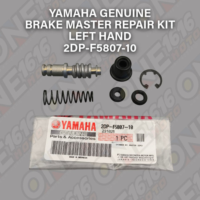 Yamaha Genuine Brake Master Repair Kit Left Hand 2DP-F5807-10 for Nmax All Versions
