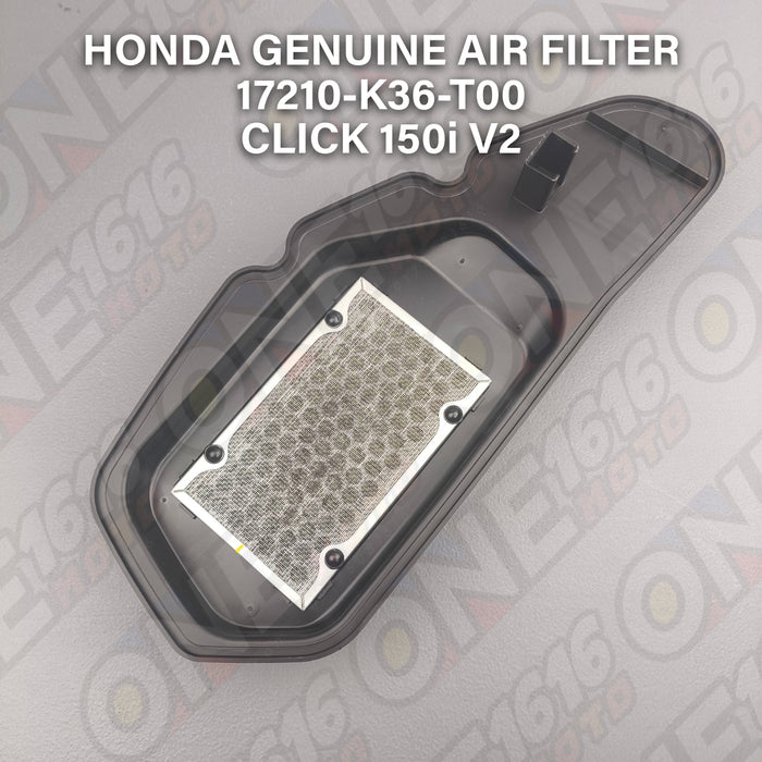 Honda Genuine Air Filter Element 17210-K59-A70 for Click 150 V2