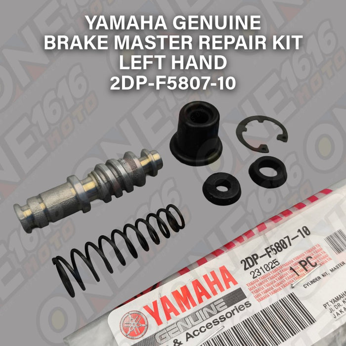 Yamaha Genuine Brake Master Repair Kit Left Hand 2DP-F5807-10 for Nmax All Versions