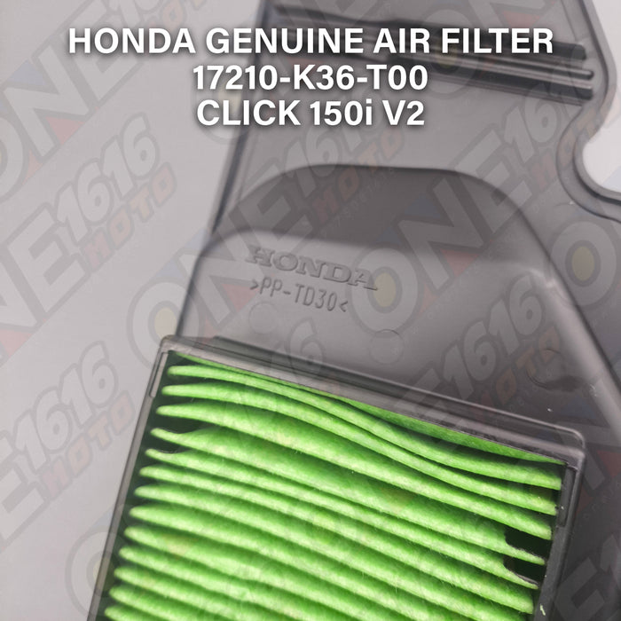 Honda Genuine Air Filter Element 17210-K59-A70 for Click 150 V2