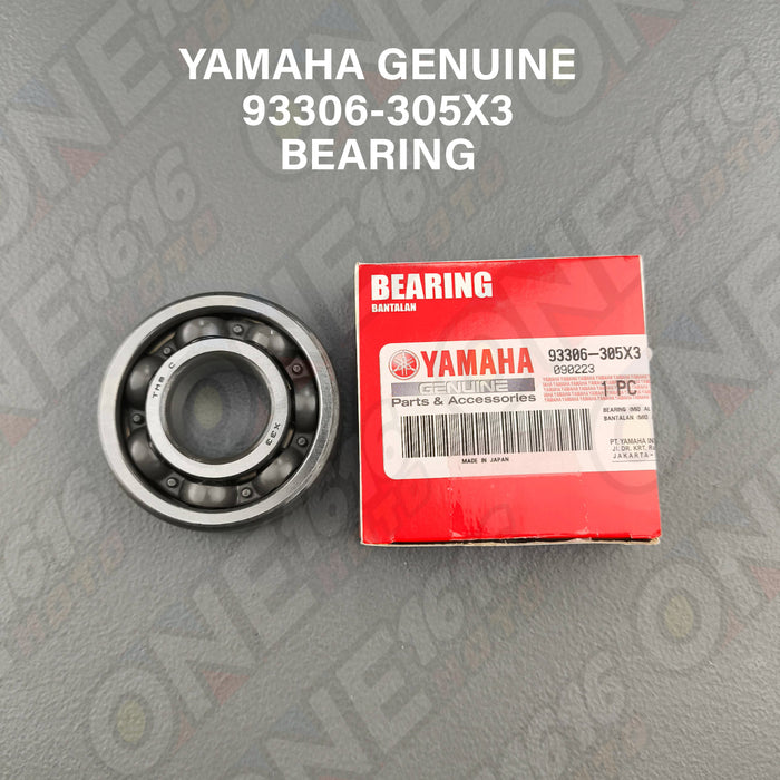 Yamaha Genuine Bearing Crankshaft Magneto Side Big 93306-305X3 For Mio Sporty