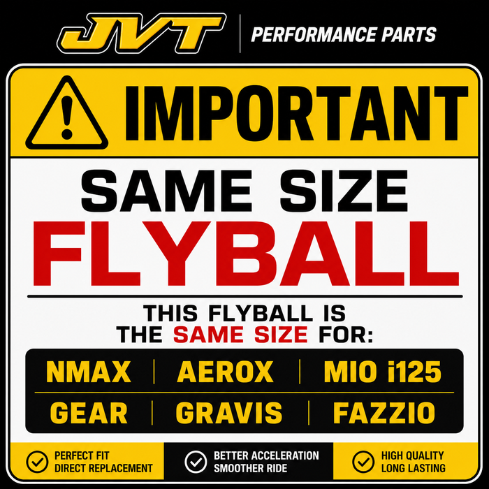 JVT Flyball Set For Nmax/Aerox/M3/Soul/Mx/Gear/Gravis/Fazzio 6 Pcs/3 Pcs Original