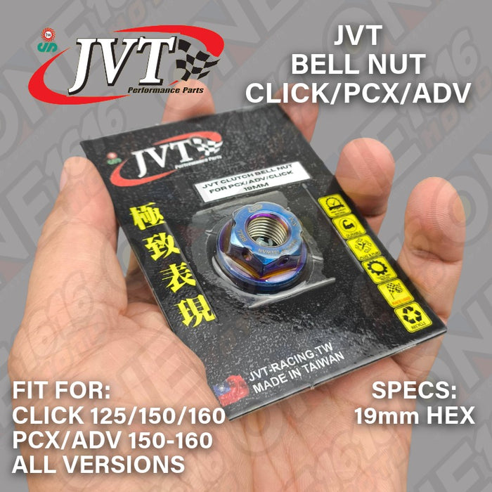 JVT Clutch Bell Nut For Pcx/Adv/Click 19mm Heavy Duty Performance Parts Original