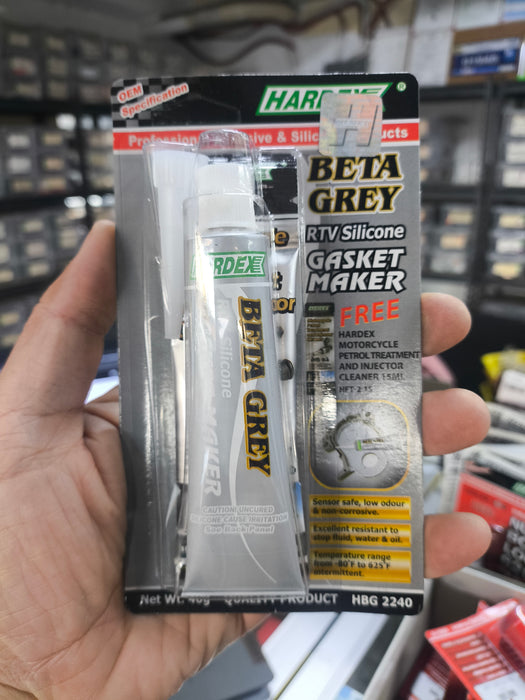 Hardex Beta Grey RTV Silicone Gasket Maker Original