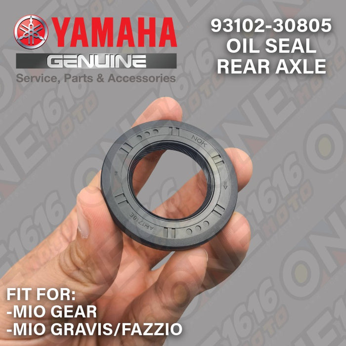 Yamaha Genuine Oil Seal Rear Axle 93102-30805 for Mio Gear, Gravis, Fazzio