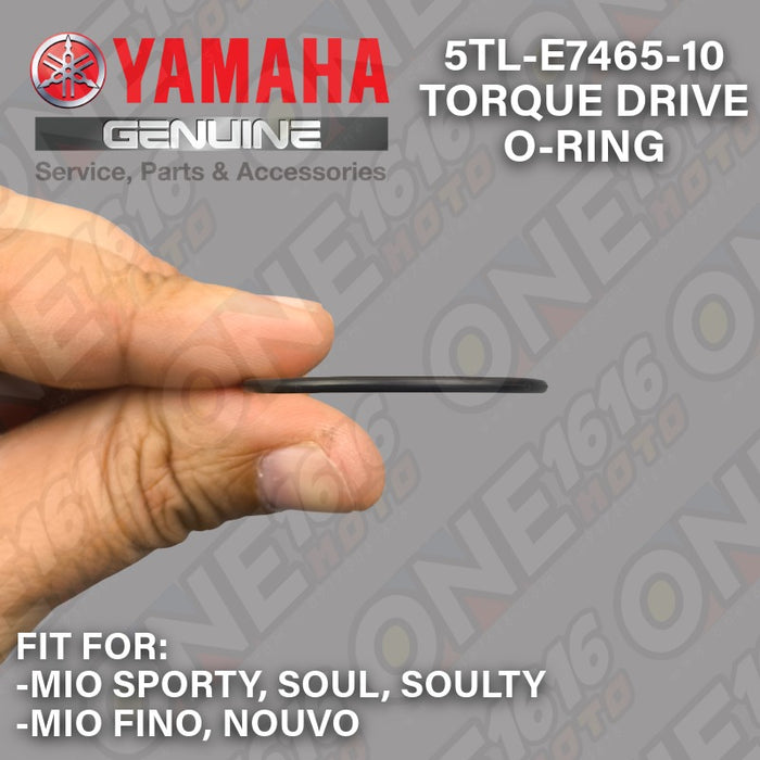 Yamaha Genuine Torque Drive O-Ring 5TL-E7465-10 Mio Sporty Soul Soulty Fino Carb Nouvo