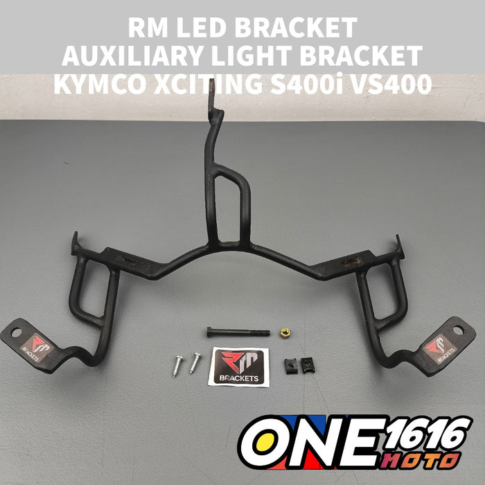 RM LED Bracket for KYMCO Xciting S400i VS400 Heavy Duty MDL Auxiliary Fog Light Bracket