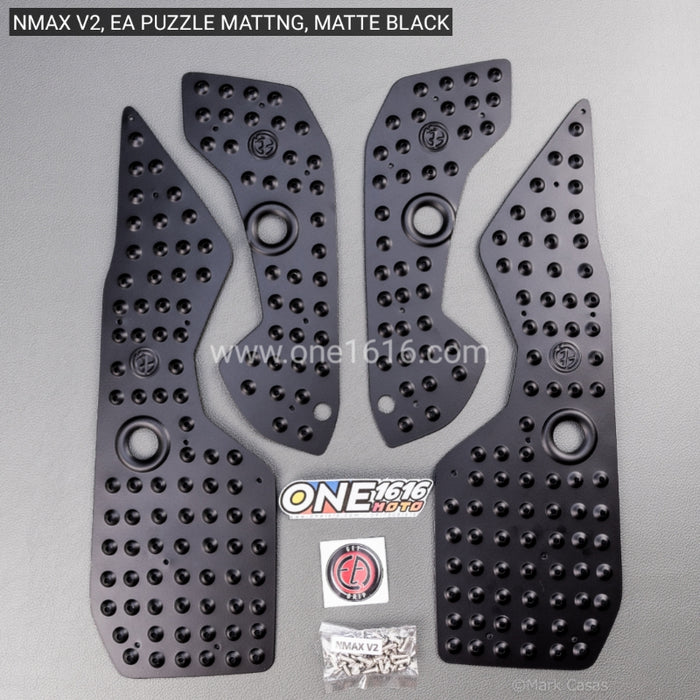 EA Puzzle Matting Original Matte Black Heavy Duty For Nmax V2 V2.1