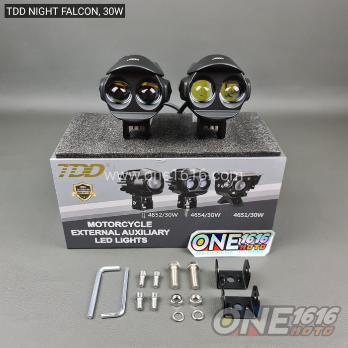 TDD Night Falcon Premium Auxilliary Lights 30 Watts Heavy Duty Water Proof Original