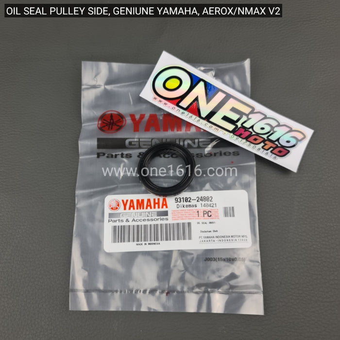 Yamaha Genuine Pulley Oil Seal 93102-24802 for Nmax V2/Aerox V1 V2