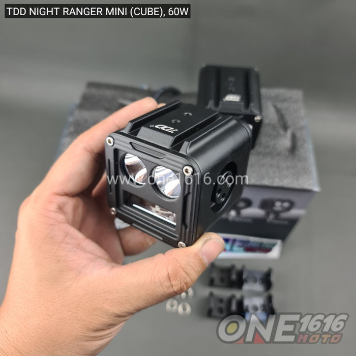 TDD Night Ranger Mini Cube Premium Auxilliary Lights 60 Watts Heavy Duty Water Proof Original