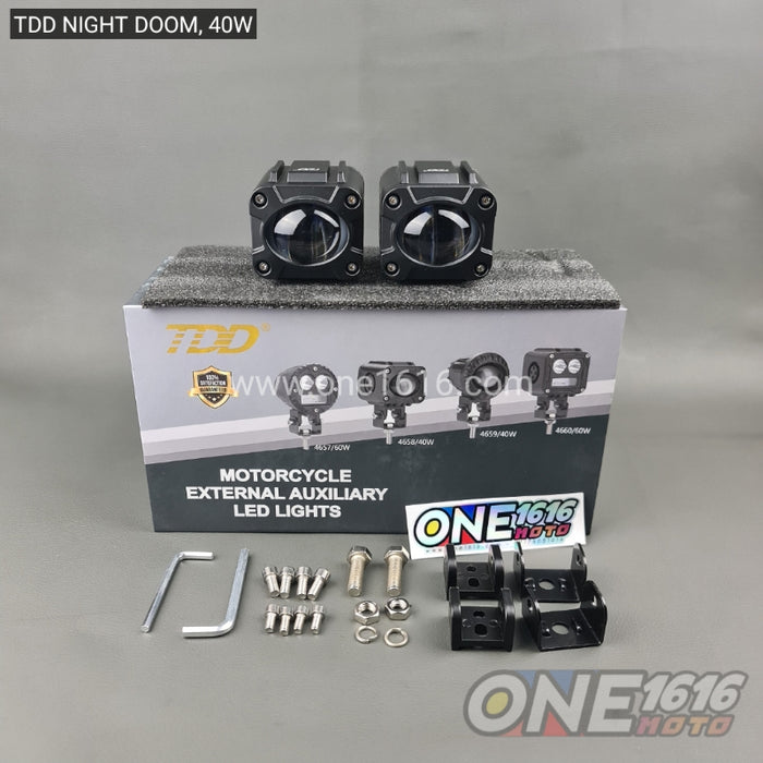 TDD Night Doom Premium Auxilliary Lights 40 Watts Heavy Duty Water Proof Original