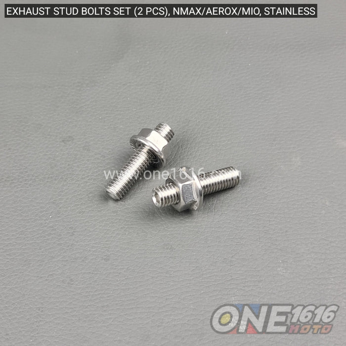Exhaust Stud Bolt Set 100% 304 Stainless Steel For Nmax Aerox