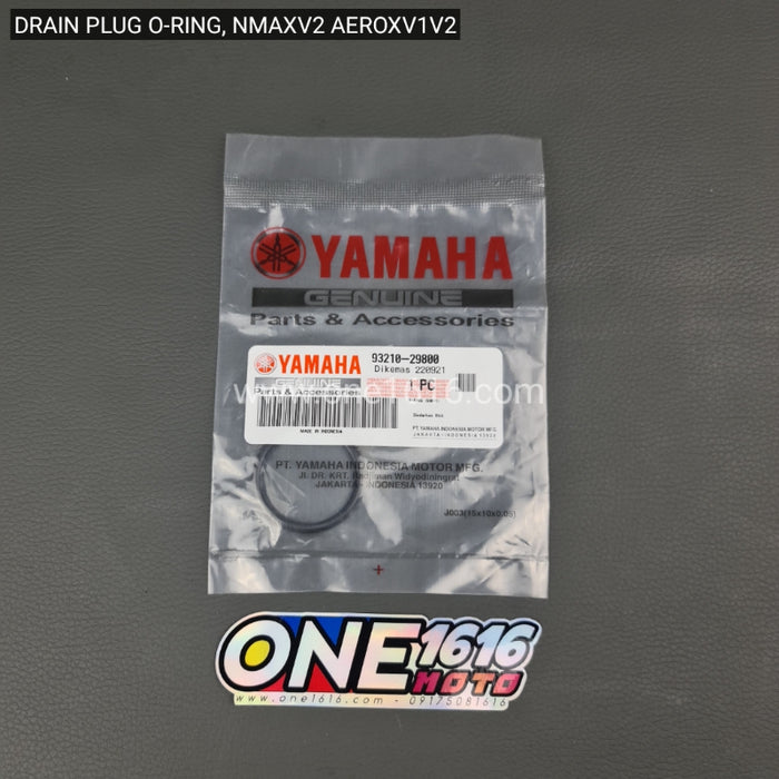 Yamaha Genuine O-Ring Drain Plug Strainer 93210-29800 for Nmax V2 Aerox V1 V2