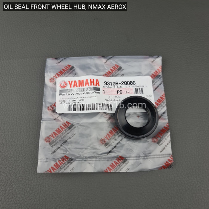 Yamaha Genuine Front Wheel Hub Oil Seal 93106-20808 for Nmax Aerox All Version