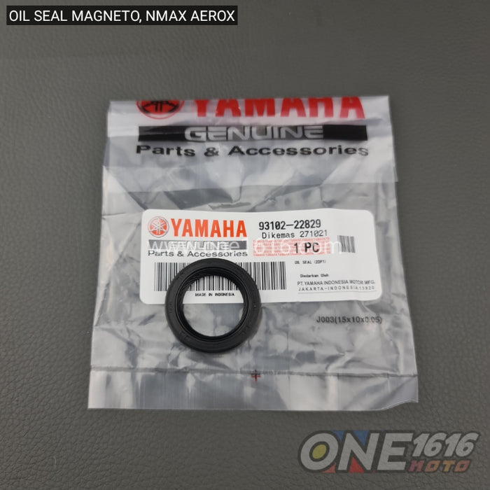 Yamaha Genuine Magneto Oil Seal 93102-22829 for Nmax Aerox All Version