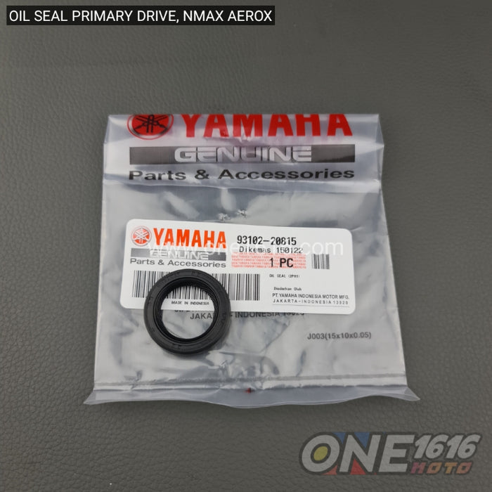 Yamaha Genuine Primary Drive Oil Seal 93102-20815 for Nmax Aerox All Version