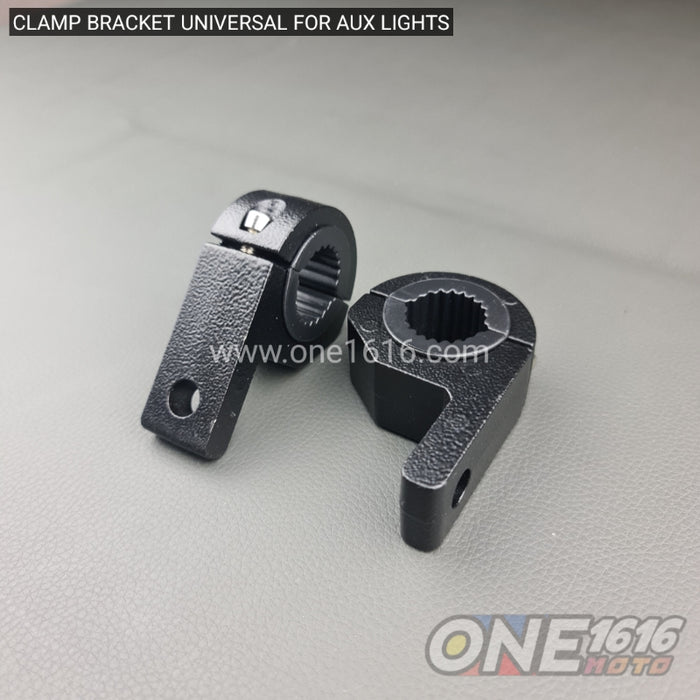Clamp Bracket Bolt on Conversion Set for Auxilliary Lights