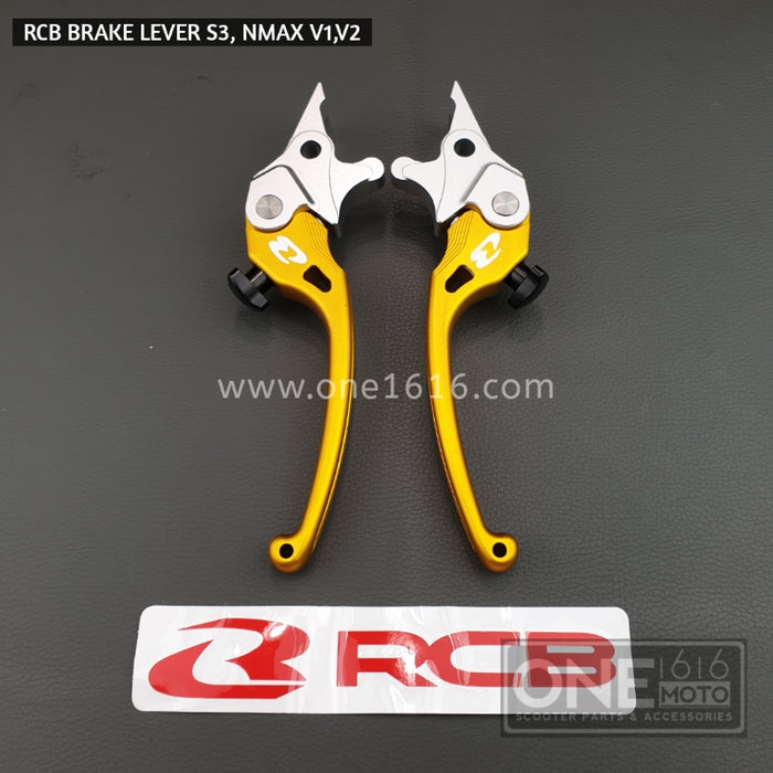 RCB Brake Lever S3 Adjustable For Nmax V1 V2 V2.1