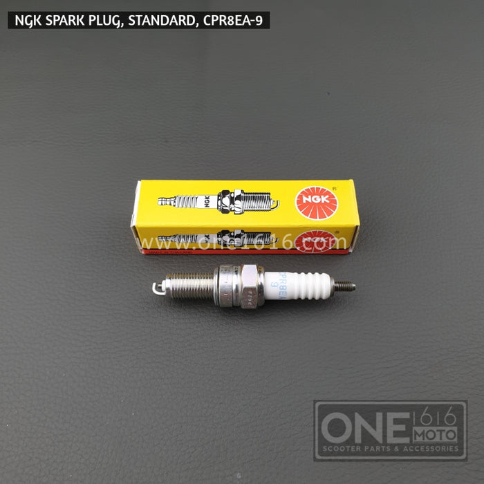 NGK Spark Plug CPR8EA-9 Standard Original For Nmax/Aerox/Sniper/Click/Beat/Raider/Gixxer