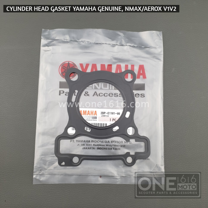 Yamaha Genuine Cylinder Head Gasket 2DP-E1181-00 for Nmax/Aerox All Versions