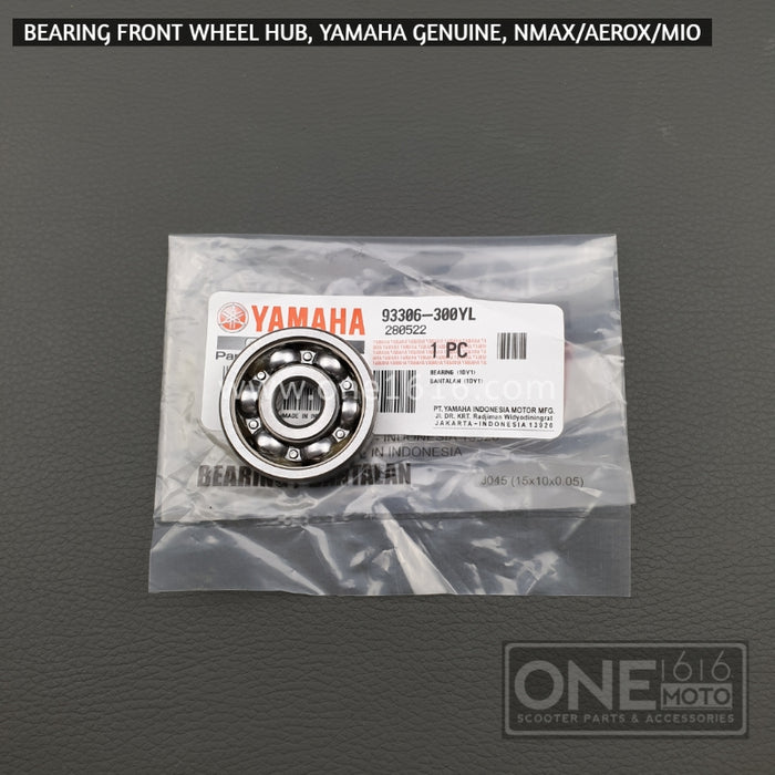 Yamaha Genuine Bearing Front Wheel Hub 93306-300YL For Nmax/Aerox/Mio