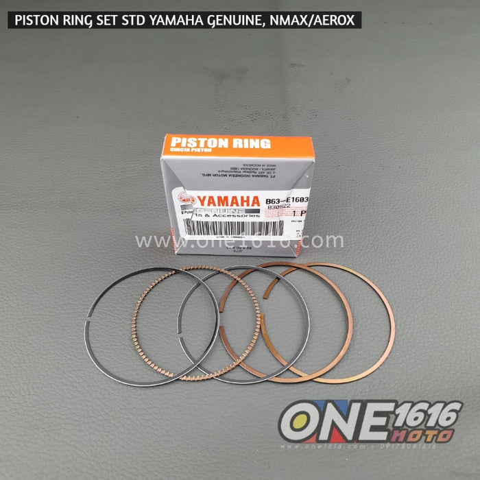 Yamaha Genuine Piston Ring Set Std B63-E1603-00 for Nmax Aerox All Version