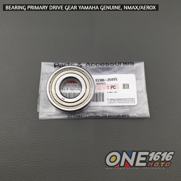 Yamaha Genuine Bearing Primary Drive Gear 93306-254Y5 For Nmax/Aerox