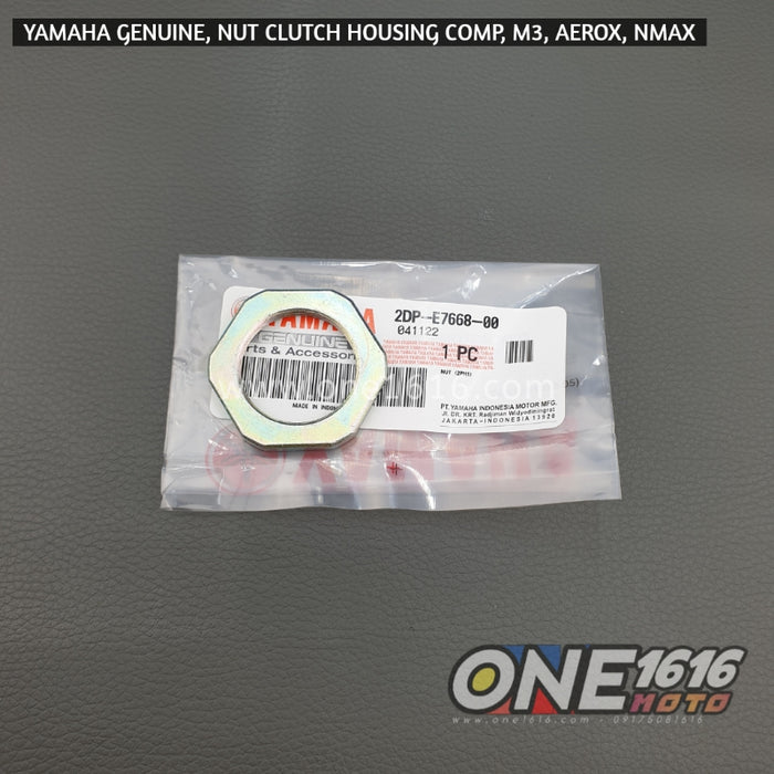 Yamaha Genuine Torque Drive Nut Clutch Housing 2DP-E7668-00 for Nmax, Aerox, M3